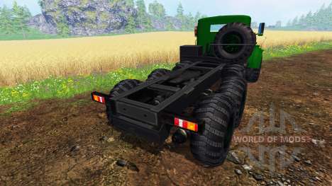 KrAZ-255 B1 v1.2.1 for Farming Simulator 2015