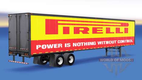 All-metal semi-Pirelli for American Truck Simulator