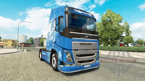 Skin Year of the Horse at Volvo trucks for Euro Truck Simulator 2