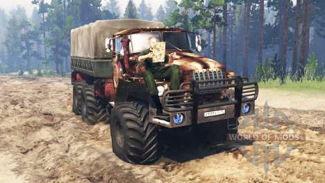 Ural-4320 for Spin Tires