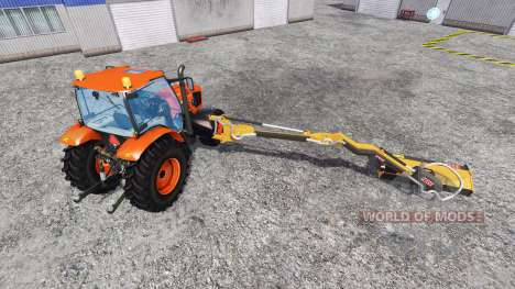 Kubota M135GX [mount mower] for Farming Simulator 2015