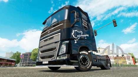 The Save the Ring skin for Volvo truck for Euro Truck Simulator 2