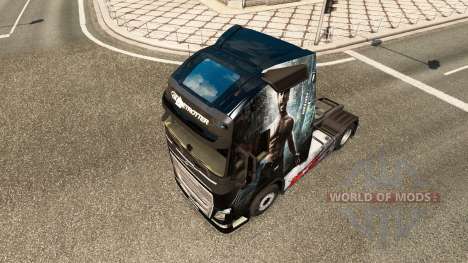 Skin Wolverine for Volvo truck for Euro Truck Simulator 2