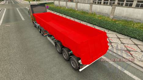 A semi-truck for Euro Truck Simulator 2