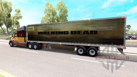 Skin Walking Dead on the trailer for American Truck Simulator