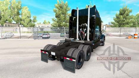 Skin Iron on Skyline truck Peterbilt for American Truck Simulator