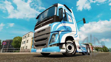LB Design skin for Volvo truck for Euro Truck Simulator 2