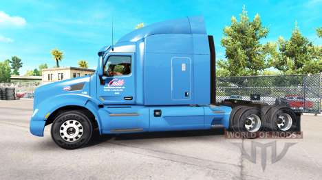 Carlille skin for the truck Peterbilt for American Truck Simulator