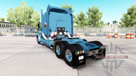 2Tone skin for the truck Peterbilt 389 for American Truck Simulator