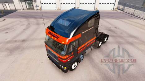 Skin on Outlaw truck Freightliner Argosy for American Truck Simulator