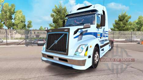 Skin for Werner Enterprises tractor Volvo VNL 67 for American Truck Simulator
