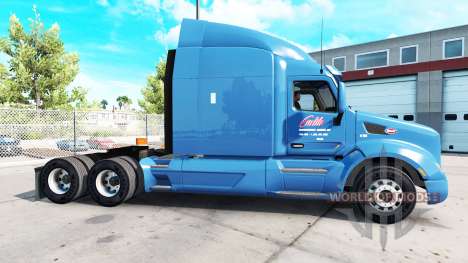 Carlille skin for the truck Peterbilt for American Truck Simulator