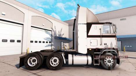 Skin Metallic Gray on the tractor unit Freightli for American Truck Simulator