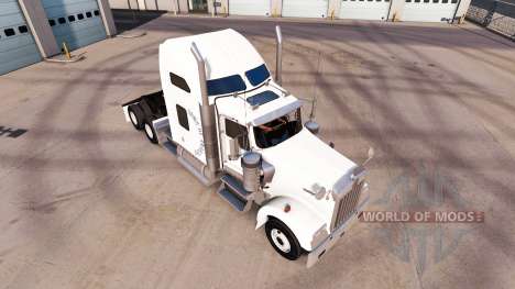 Skin Sons of anarchy on the truck Kenworth W900 for American Truck Simulator