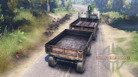 KamAZ-53212 for Spin Tires