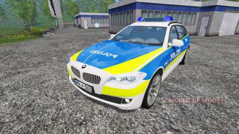 BMW 520d Police for Farming Simulator 2015