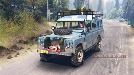 Land Rover Defender Series III for Spin Tires
