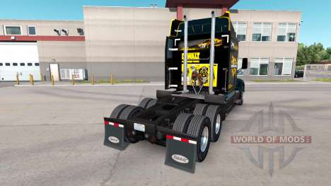 DeWalt skin for the truck Peterbilt for American Truck Simulator