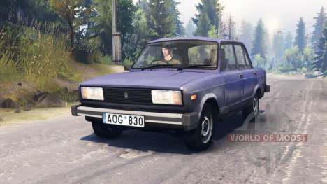 The VAZ-2105 for Spin Tires