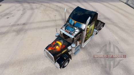 Skin World of Warcraft on the truck Kenworth W90 for American Truck Simulator