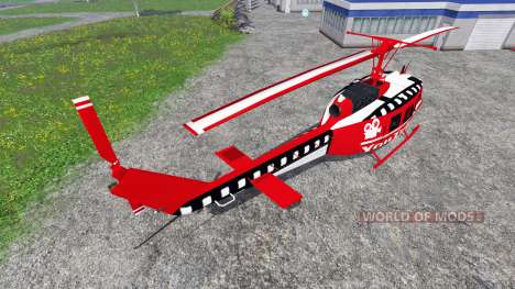 Bell UH-1D [YouTubers] for Farming Simulator 2015