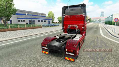 Skin Inter-Trans on the tractor Scania for Euro Truck Simulator 2