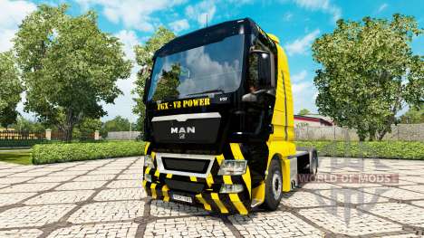 V8 Power skin for MAN truck for Euro Truck Simulator 2