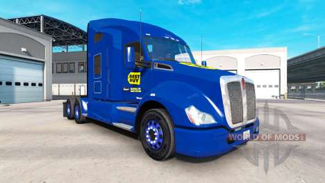 Skin Best Buy on tractor Kenworth for American Truck Simulator