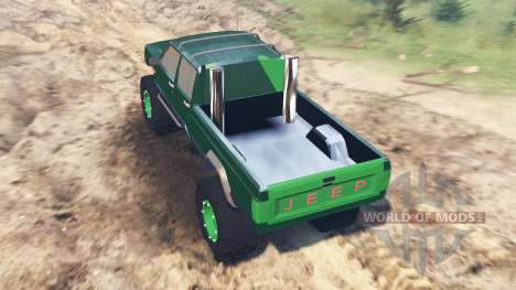 Jeep Grand Cherokee Comanche 4x4 for Spin Tires