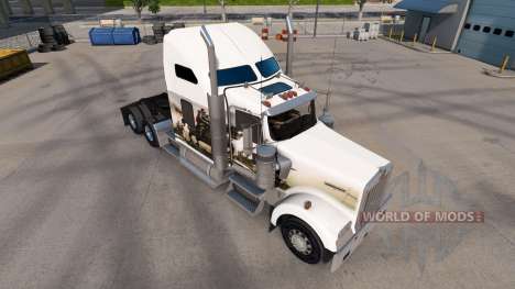 Skin Knights on the truck Kenworth W900 for American Truck Simulator
