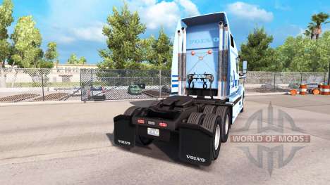 Skin for Werner Enterprises tractor Volvo VNL 67 for American Truck Simulator