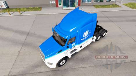 Nationwide skin for the truck Peterbilt for American Truck Simulator