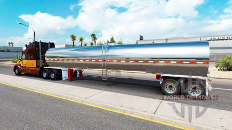 Semi-trailer tanker for American Truck Simulator