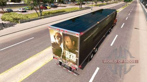 Skin Walking Dead on the trailer for American Truck Simulator