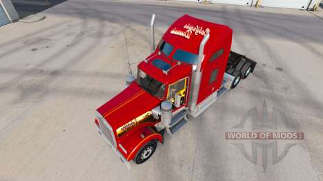 Skin California Dreamin on the truck Kenworth W9 for American Truck Simulator