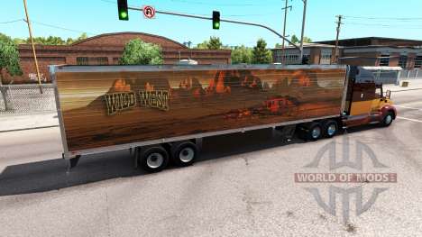 Skin Wild West for the trailer for American Truck Simulator