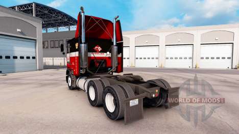 Skin at Carolina tractor Freightliner FLB for American Truck Simulator