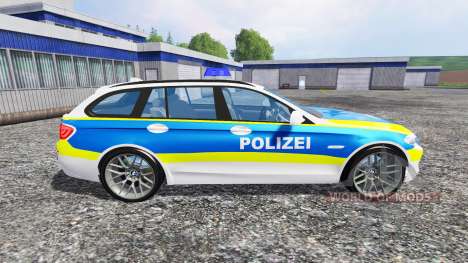 BMW 520d Dusseldorf Police for Farming Simulator 2015