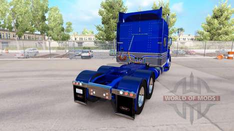 Skin Blue-gray on the truck Peterbilt 389 for American Truck Simulator