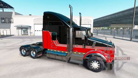 Skin Stripes v3.0 tractor Kenworth T800 for American Truck Simulator