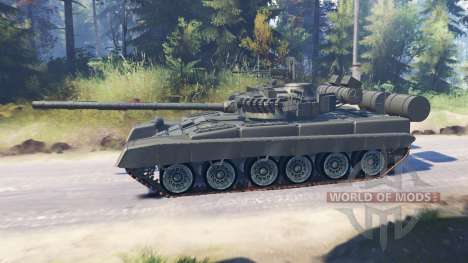 T-80A (Object 219A) for Spin Tires