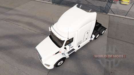 Daybreak Express skin for the truck Peterbilt for American Truck Simulator