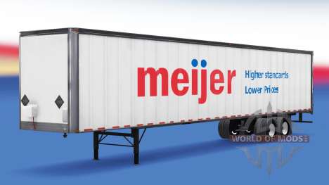 All-metal semitrailer. for American Truck Simulator