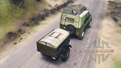 UAZ-31512 for Spin Tires