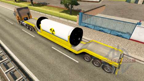 Tral with a nuclear reactor for Euro Truck Simulator 2