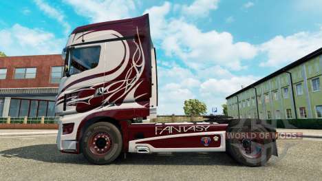 Fantasy skin for Scania R700 truck for Euro Truck Simulator 2