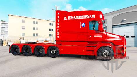 A. Krabbendam skin for truck Scania T for American Truck Simulator
