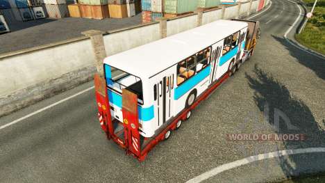 Low sweep with the bus Ikarus 260 for Euro Truck Simulator 2