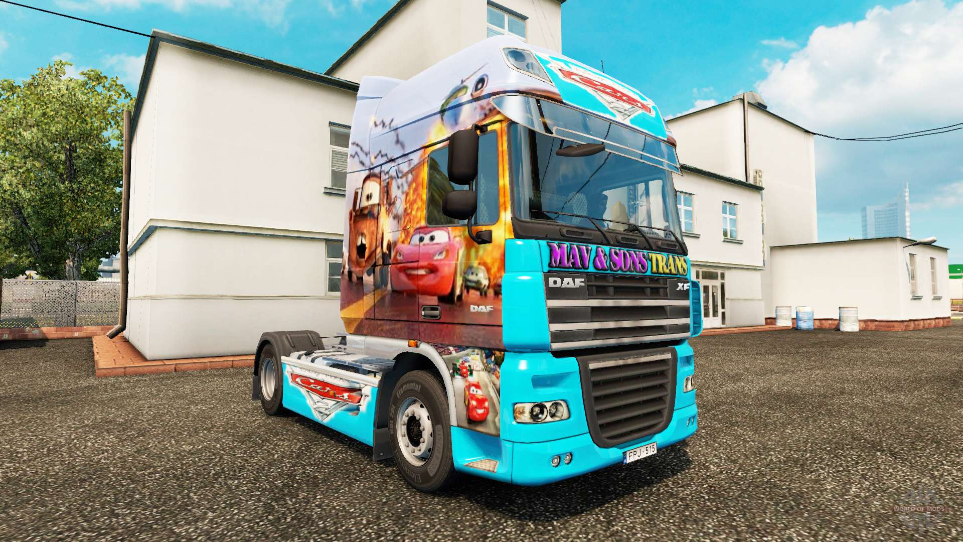 Skin Cars V20 Truck Daf For Euro Truck Simulator 2