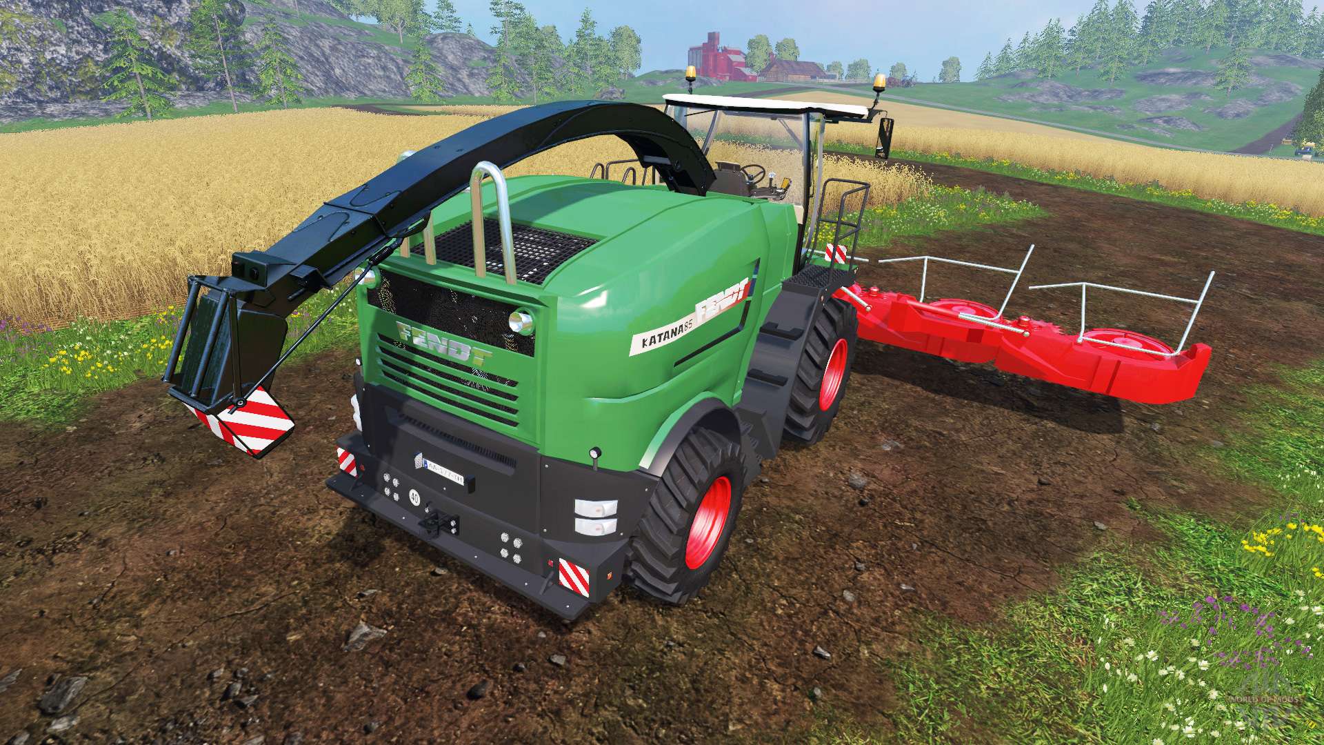 Fendt Katana 85 For Farming Simulator 2015